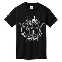 L.A.M.B Of God Skeleton Eagle Kids T-Shirt