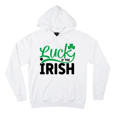 Lucky O'the Irish Funny St Patricks Day Hoodie