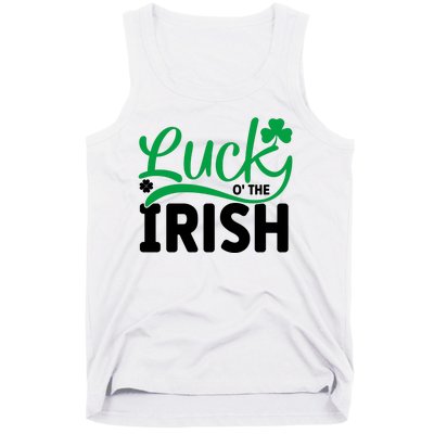 Lucky O'the Irish Funny St Patricks Day Tank Top