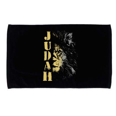 Lion Of Judah Design Hebrew Israelite Design Microfiber Hand Towel