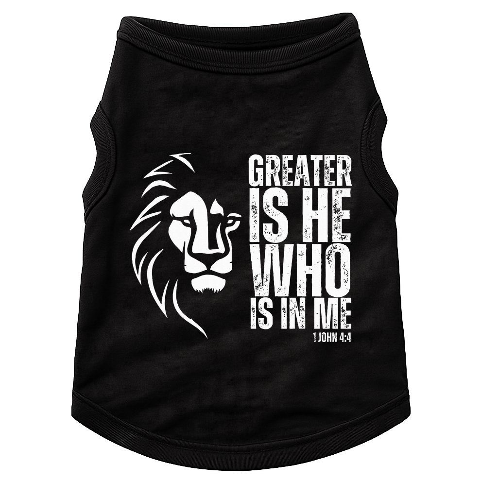 Lion Of Judah Christian Bible Verse Doggie Tank