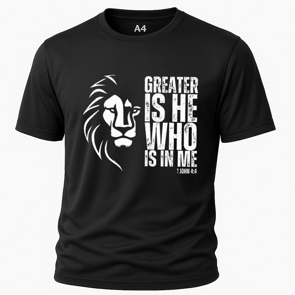 Lion Of Judah Christian Bible Verse Cooling Performance Crew T-Shirt