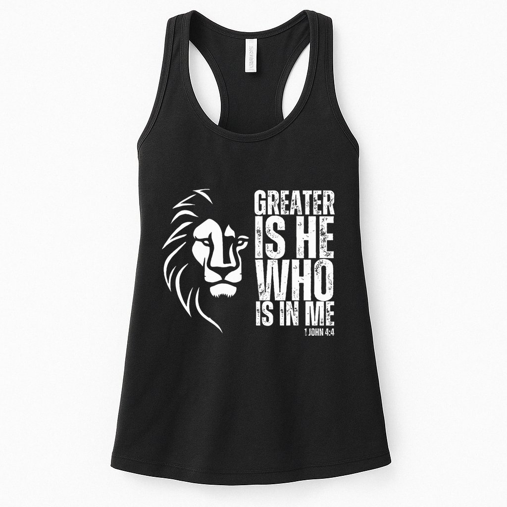 Lion Of Judah Christian Bible Verse Womens Tank Top
