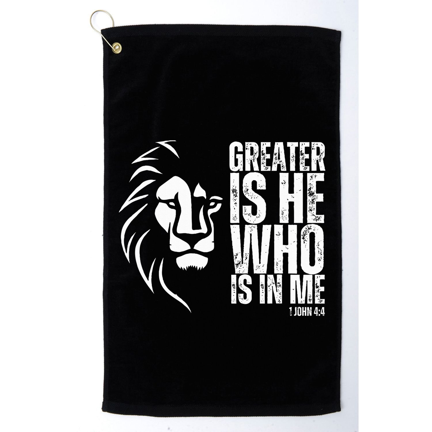 Lion Of Judah Christian Bible Verse Golf Towel