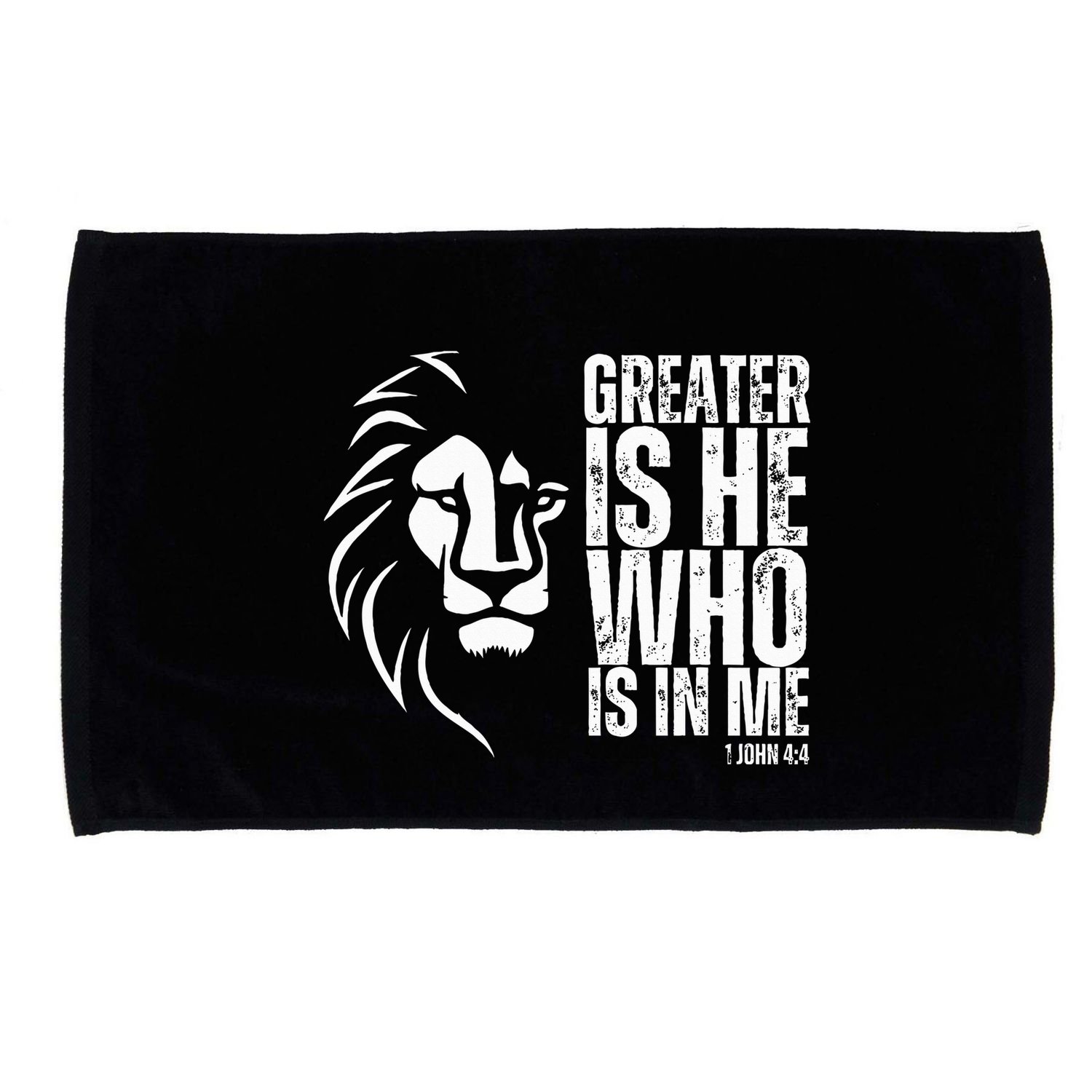 Lion Of Judah Christian Bible Verse Microfiber Hand Towel