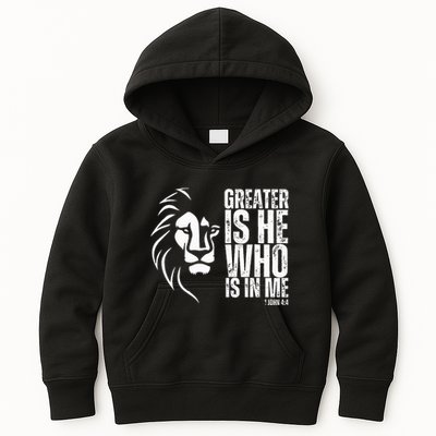 Lion Of Judah Christian Bible Verse Kids Hoodie