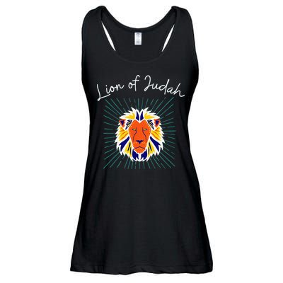 Lion of Judah Ladies Essential Flowy Tank
