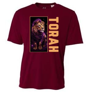 Lion Of Judah Messianic Hebrew Roots Torah Observant Cooling Performance Crew T-Shirt