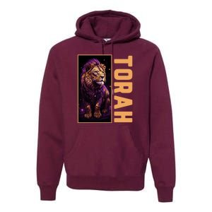 Lion Of Judah Messianic Hebrew Roots Torah Observant Premium Hoodie