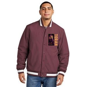 Lion Of Judah Messianic Hebrew Roots Torah Observant Insulated Varsity Jacket