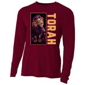 Lion Of Judah Messianic Hebrew Roots Torah Observant Cooling Performance Long Sleeve Crew