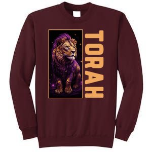 Lion Of Judah Messianic Hebrew Roots Torah Observant Tall Sweatshirt