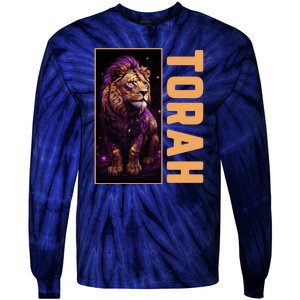 Lion Of Judah Messianic Hebrew Roots Torah Observant Tie-Dye Long Sleeve Shirt