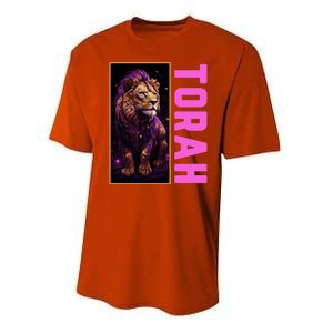 Lion Of Judah Messianic Hebrew Roots Torah Observant Performance Sprint T-Shirt