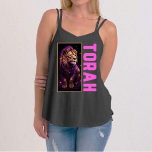 Lion Of Judah Messianic Hebrew Roots Torah Observant Women's Strappy Tank