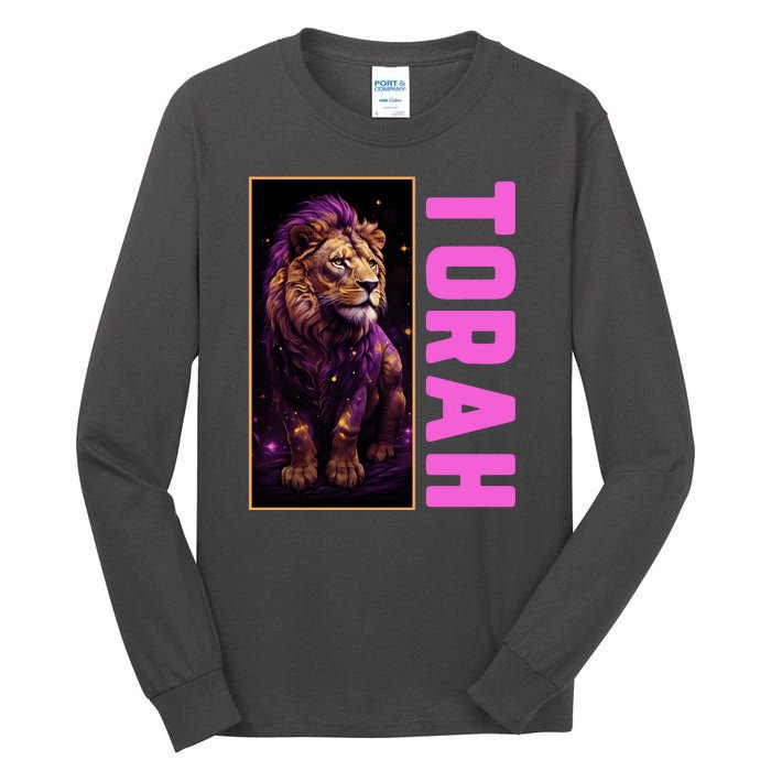 Lion Of Judah Messianic Hebrew Roots Torah Observant Tall Long Sleeve T-Shirt