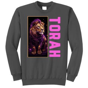 Lion Of Judah Messianic Hebrew Roots Torah Observant Tall Sweatshirt