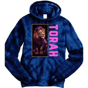 Lion Of Judah Messianic Hebrew Roots Torah Observant Tie Dye Hoodie