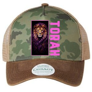 Lion Of Judah Messianic Hebrew Roots Torah Observant Legacy Tie Dye Trucker Hat