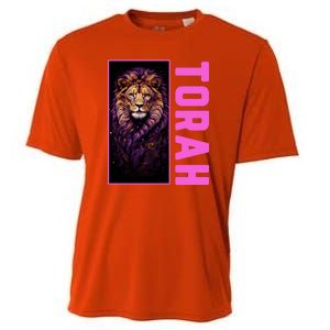 Lion Of Judah Messianic Hebrew Roots Torah Observant Cooling Performance Crew T-Shirt