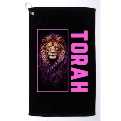 Lion Of Judah Messianic Hebrew Roots Torah Observant Platinum Collection Golf Towel