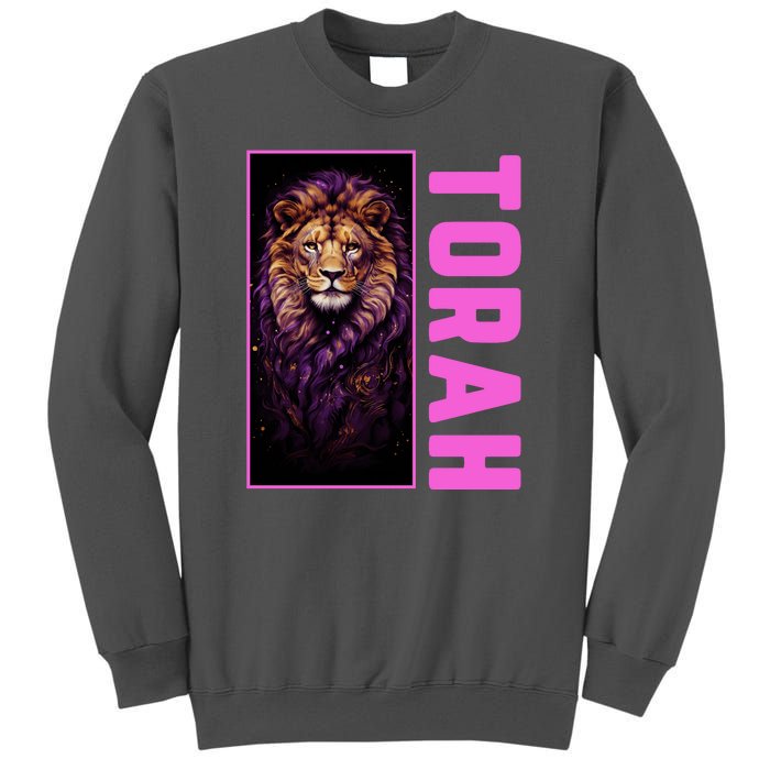 Lion Of Judah Messianic Hebrew Roots Torah Observant Tall Sweatshirt