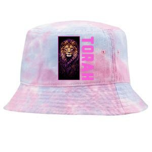 Lion Of Judah Messianic Hebrew Roots Torah Observant Tie-Dyed Bucket Hat