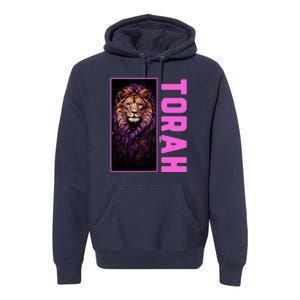 Lion Of Judah Messianic Hebrew Roots Torah Observant Premium Hoodie