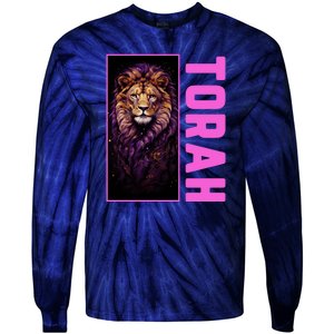 Lion Of Judah Messianic Hebrew Roots Torah Observant Tie-Dye Long Sleeve Shirt