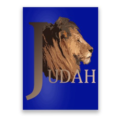 Lion Of Judah Tribe Of Judah Funny Gift Poster