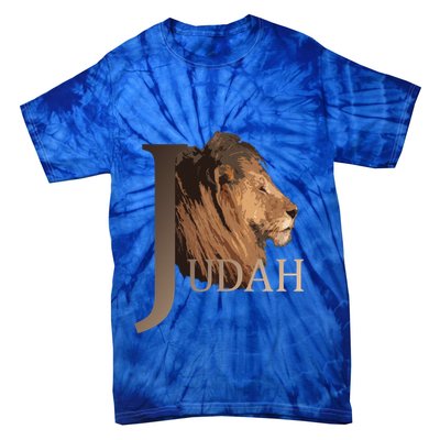 Lion Of Judah Tribe Of Judah Funny Gift Tie-Dye T-Shirt