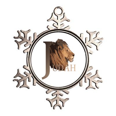 Lion Of Judah Tribe Of Judah Funny Gift Metallic Star Ornament