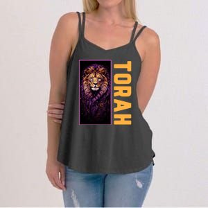 Lion Of Judah Messianic Hebrew Roots Torah Observant Women's Strappy Tank