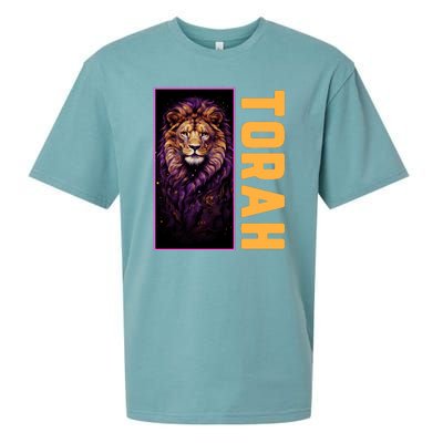 Lion Of Judah Messianic Hebrew Roots Torah Observant Sueded Cloud Jersey T-Shirt