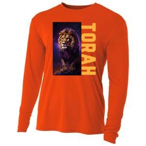 Lion Of Judah Messianic Hebrew Roots Torah Observant Cooling Performance Long Sleeve Crew