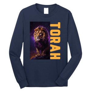 Lion Of Judah Messianic Hebrew Roots Torah Observant Long Sleeve Shirt