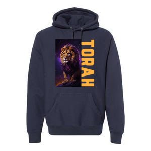 Lion Of Judah Messianic Hebrew Roots Torah Observant Premium Hoodie