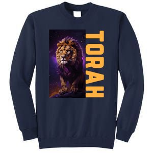 Lion Of Judah Messianic Hebrew Roots Torah Observant Tall Sweatshirt