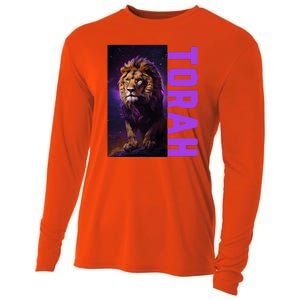 Lion Of Judah Messianic Hebrew Roots Torah Observant Cooling Performance Long Sleeve Crew