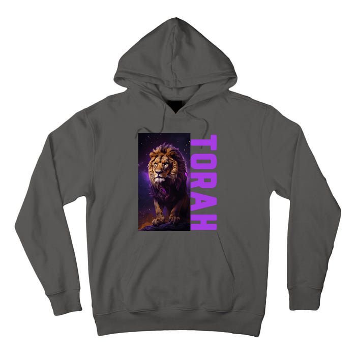 Lion Of Judah Messianic Hebrew Roots Torah Observant Tall Hoodie