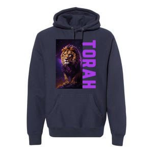 Lion Of Judah Messianic Hebrew Roots Torah Observant Premium Hoodie