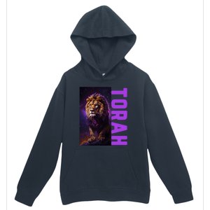 Lion Of Judah Messianic Hebrew Roots Torah Observant Urban Pullover Hoodie