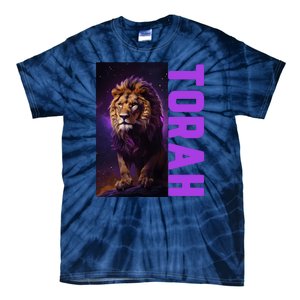 Lion Of Judah Messianic Hebrew Roots Torah Observant Tie-Dye T-Shirt