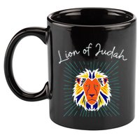 Lion of Judah 11oz C Handle Ceramic Mug