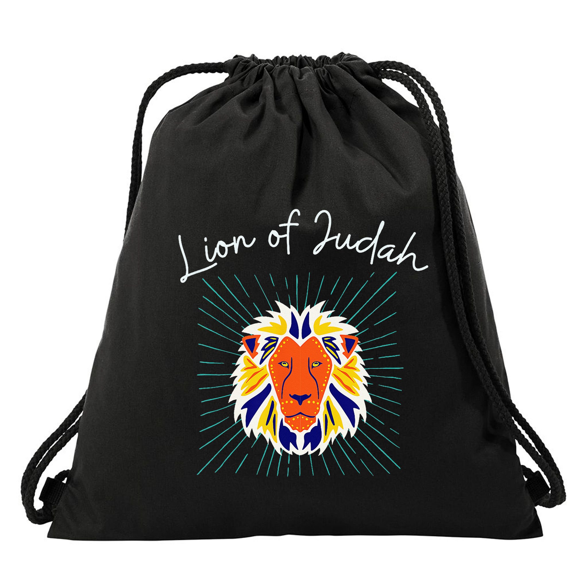 Lion of Judah Drawstring Bag