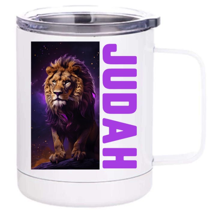 Lion Of Judah Messianic Hebrew Roots Torah Observant 12 oz Stainless Steel Tumbler Cup