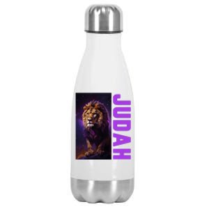 Lion Of Judah Messianic Hebrew Roots Torah Observant Stainless Steel Insulated Water Bottle