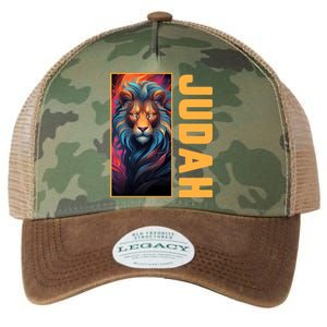 Lion Of Judah Messianic Hebrew Roots Torah Observant Yeshua Legacy Tie Dye Trucker Hat