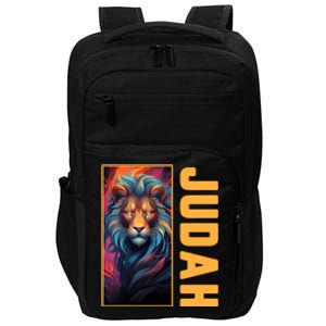 Lion Of Judah Messianic Hebrew Roots Torah Observant Yeshua Impact Tech Backpack