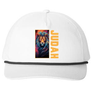 Lion Of Judah Messianic Hebrew Roots Torah Observant Yeshua Snapback Five-Panel Rope Hat